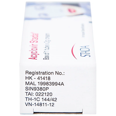 Kem Acyclovir Stada Cream điều trị da nhiễm virus Herpes Simplex (2g)