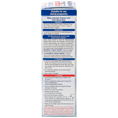Xịt mũi NeilMed Nasa Mist hỗ trợ vệ sinh mũi xoang êm dịu (75ml)
