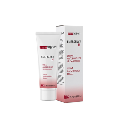 Kem hỗ trợ giảm các triệu chứng bệnh trĩ Dottorprimo Emergency H (25ml)