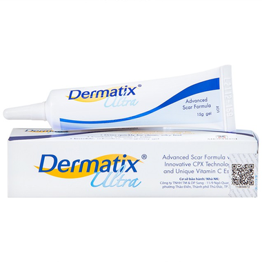 Kem bôi dạng gel Dermatix Ultra hỗ trợ làm mờ sẹo hiệu quả (15g)