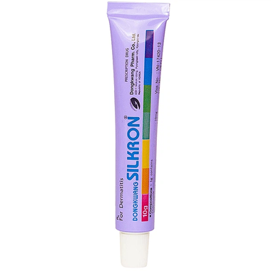 Thuốc bảy màu Silkron Dongkwang trị vảy nến, viêm da dị ứng (10g)