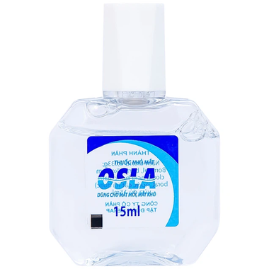 Thuốc nhỏ mắt Osla dùng cho mắt mỏi, mắt khô (15ml)