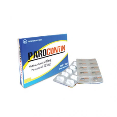 Thuốc Parocontin F Tipharco giúp giảm đau thắt xương khớp (3 vỉ x 10 viên)