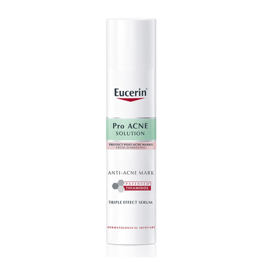 Combo tinh chất Eucerin Pro Acne Solution Triple Effect Serum (40ml) và nước cân bằng Pro Acne Solution Toner (200Ml) dành cho da mụn