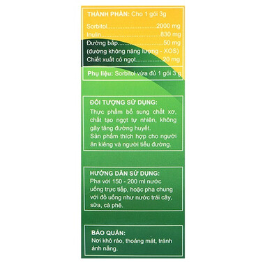Đường bắp ăn kiêng Maize Slim cho người tiểu đường (3g x 50 gói)