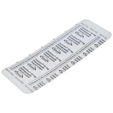Thuốc Pantoloc 40mg điều trị viêm thực quản, trào ngược (1 vỉ x 7 viên)
