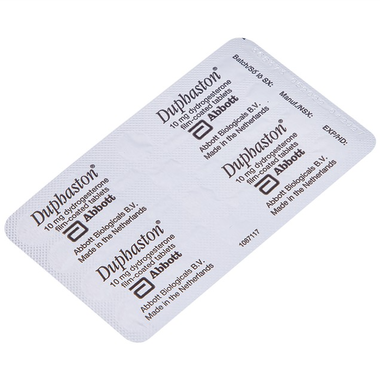 Thuốc Duphaston 10 Abbott điều hòa kinh nguyệt, giảm đau bụng kinh (20 viên)