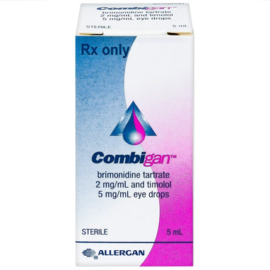 Thuốc nhỏ mắt Combigan Allergan giảm áp suất nội nhãn (5ml)