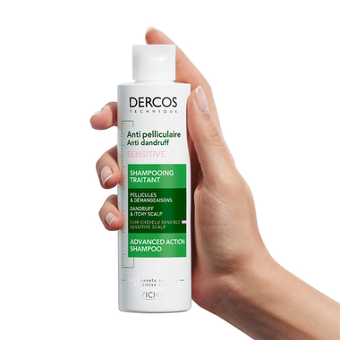 Dầu Gội Vichy Dercos Anti Dandruff For Sensitive giảm gàu ngứa dành cho da đầu nhạy cảm (chai 200 ml)