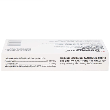 Thuốc Dorogyne Domesco điều trị nhiễm trùng răng miệng cấp (2 vỉ x 10 viên)