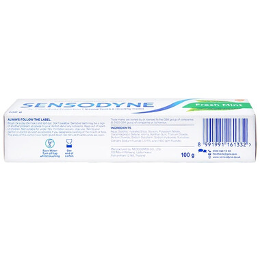 Kem đánh răng Sensodyne Fresh Mint hỗ trợ giảm tình trạng ê buốt răng 160g