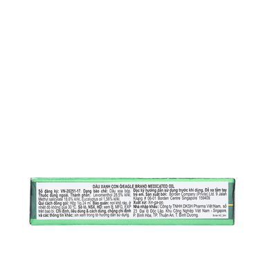 Dầu gió xanh Con Ó hỗ trợ giảm đau nhức, đau đầu, cảm cúm (12ml)