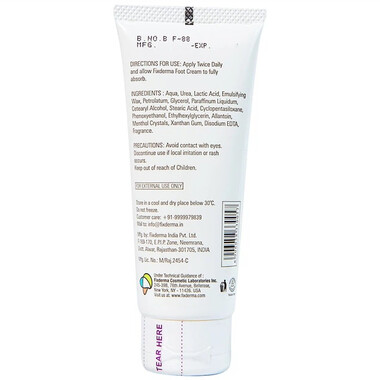 Kem Fixderma Foot Cream hỗ trợ cung cấp độ ẩm, làm mềm da gót chân 60g