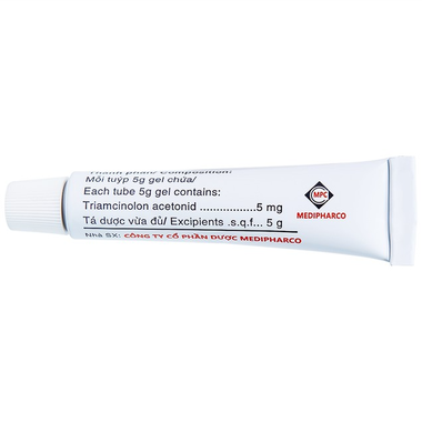 Thuốc Mouthpaste Mediphar USA giảm tổn thương ở niêm mạc miệng, lợi (5g)