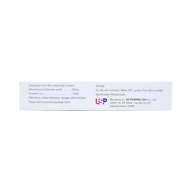 Thuốc Cefurich 500mg US Pharma điều trị nhiễm khuẩn (10 viên)