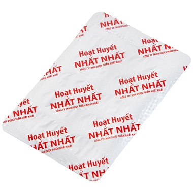 Thuốc Hoạt Huyết Nhất Nhất