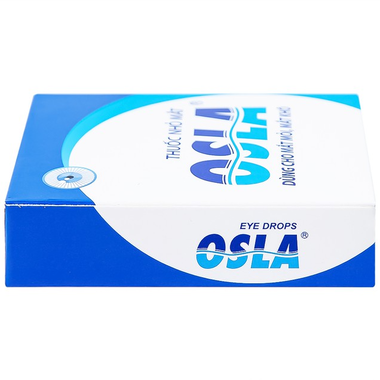 Thuốc nhỏ mắt Osla dùng cho mắt mỏi, mắt khô (15ml)