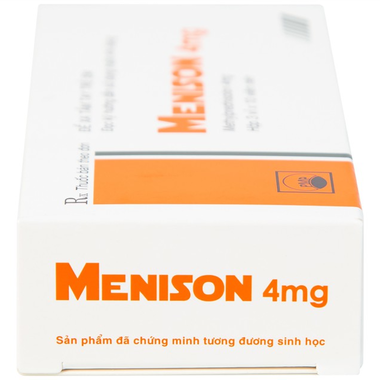 Thuốc Menison 4mg Pymepharco điều trị các bệnh viêm, dị ứng (30 viên)