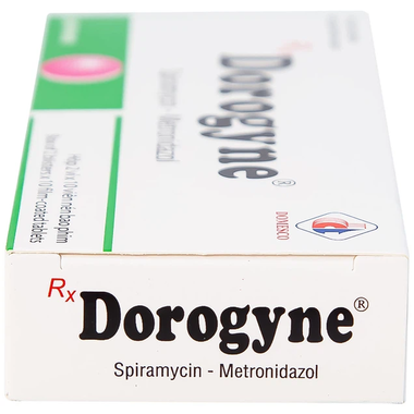 Thuốc Dorogyne Domesco điều trị nhiễm trùng răng miệng cấp (2 vỉ x 10 viên)