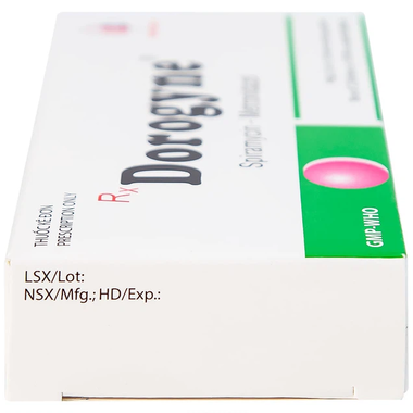 Thuốc Dorogyne Domesco điều trị nhiễm trùng răng miệng cấp (2 vỉ x 10 viên)
