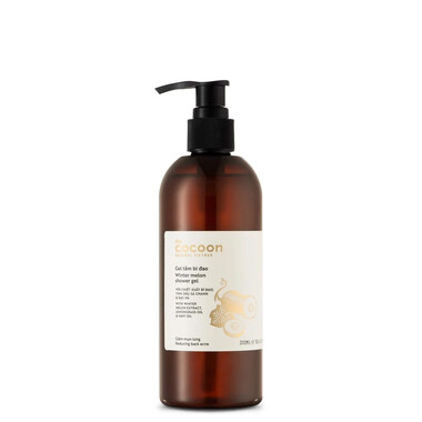 Gel tắm bí đao Cocoon Winter Melon Shower Gel làm giảm mụn lưng (310ml)
