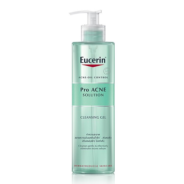 Bộ sản phẩm Eucerin Pro Acne Cleansing Gel và Nước hoa hồng Eucerin Pro Acne Solution làm sạch và hỗ trợ da mụn (Chai 200ml)