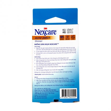 Miếng dán mụn 3M Nexcare (30 miếng)