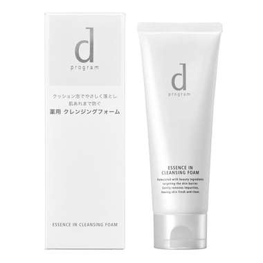 Sữa Rửa Mặt Tạo Bọt Dưỡng Da D Program Essence In Cleansing Foam làm sạch và bổ sung dưỡng chất cho da (120G)