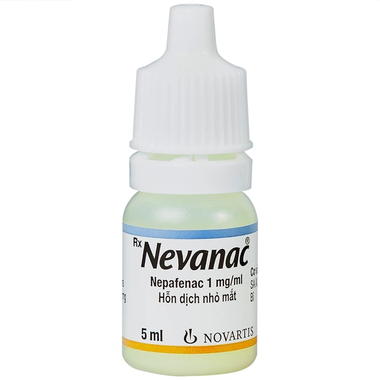 Hỗn dịch nhỏ mắt Nevanac Alcon điều trị viêm, đau mắt (5ml)