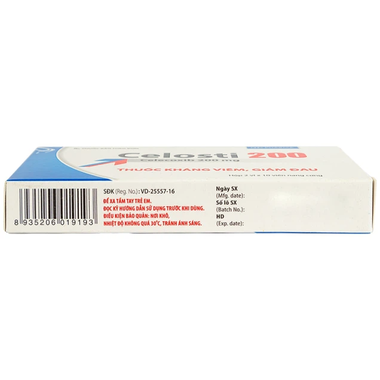 Thuốc Celosti 200mg DHG giảm đau, kháng viêm xương khớp (2 vỉ x 10 viên)