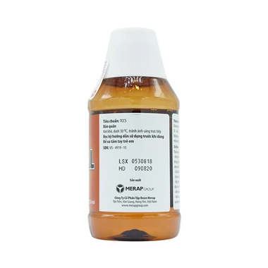 Nước súc miệng Medoral Merap hỗ trợ điều trị viêm họng, viêm amidan (250ml)