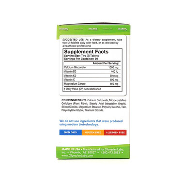 Thực phẩm bảo vệ sức khỏe GREEN CALCIUM (100 viên)