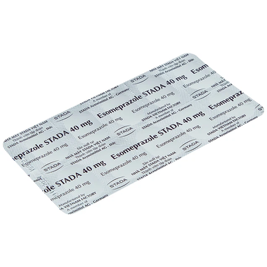 Thuốc Esomeprazole 40mg Stada điều trị viêm loét dạ dày, tá tràng (2 vỉ x 10 viên)
