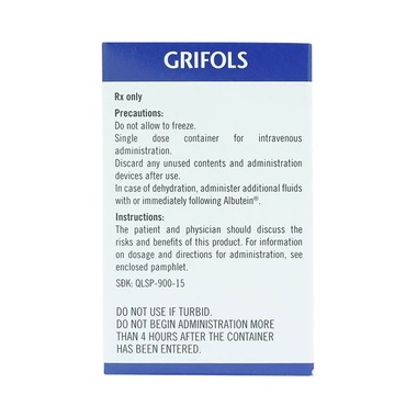 Dịch truyền Albutein 20% Alpha phục hồi tăng thể tích máu (50ml)
