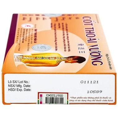 Viên uống bổ khớp, hỗ trợ thoái hóa đốt sống Cốt Thoái Vương (30 viên)