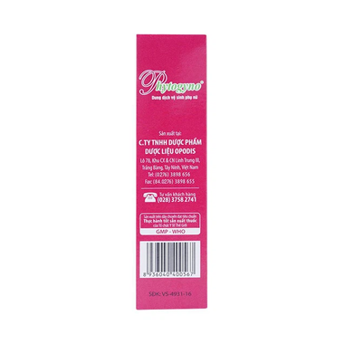 Dung dịch vệ sinh phụ nữ Phytogyno Opodis Pharma dịu nhẹ, kháng khuẩn (100ml)