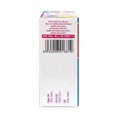 Thuốc Hapacol 80mg hỗ trợ giảm đau và hạ sốt cho trẻ (24 gói x 1.5g)