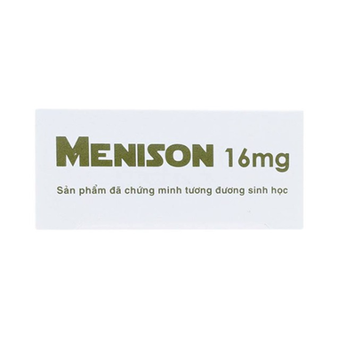 Thuốc Menison 16mg Pymepharco giảm viêm, giảm đau, chống dị ứng (30 viên)
