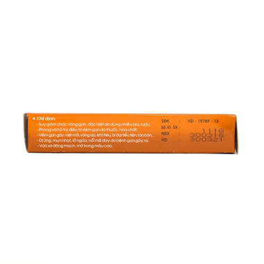 Thuốc Boganic giảm các triệu chứng bệnh viêm gan (40 viên)