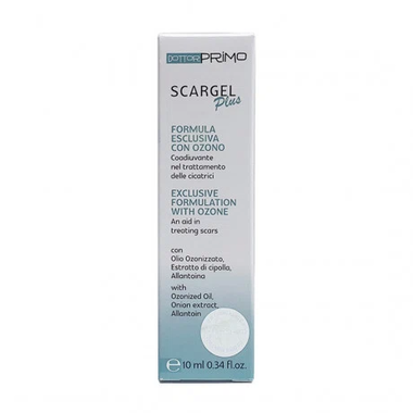 Gel Dottorprimo Scargel Plus hỗ trợ điều trị sẹo, ngừa thâm đỏ (Chai 10Ml)