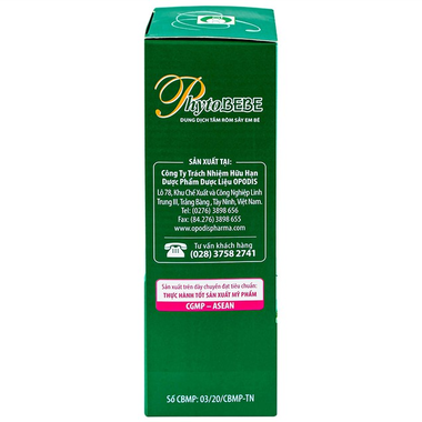 Dung dịch tắm PhytoBebe có tác dụng kháng khuẩn và kháng nấm, bảo vệ da cho bé (Chai 250ml)