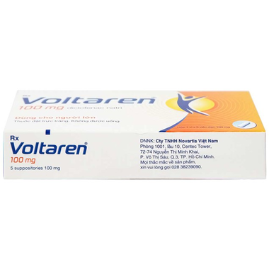 Thuốc Voltaren 100mg Novartis điều trị viêm khớp dạng thấp (5 viên)
