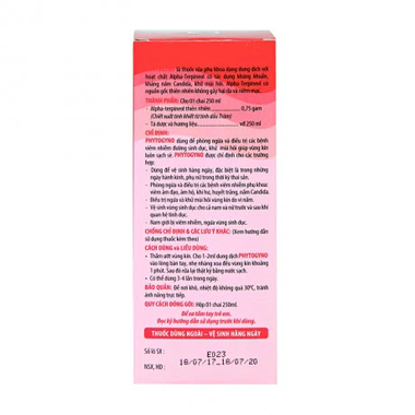 Dung dịch vệ sinh phụ nữ Phytogyno Opodis Pharma dịu nhẹ, kháng khuẩn (250ml)