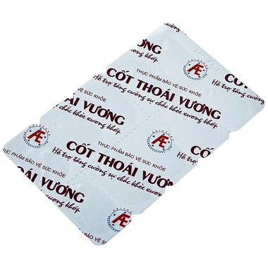 Viên uống bổ khớp, hỗ trợ thoái hóa đốt sống Cốt Thoái Vương (30 viên)