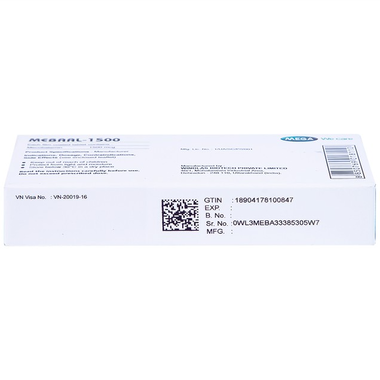 Thuốc Mebaal 1500mcg Windlas Biotech điều trị bệnh lý thần kinh ngoại biên (30 viên)