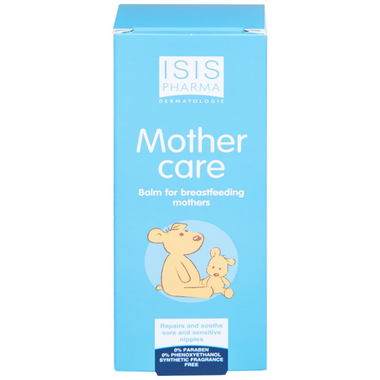 Kem Isis Pharma Mothercare hỗ trợ dưỡng ẩm, giảm khô môi, chàm môi, nứt núm vú (15ml)
