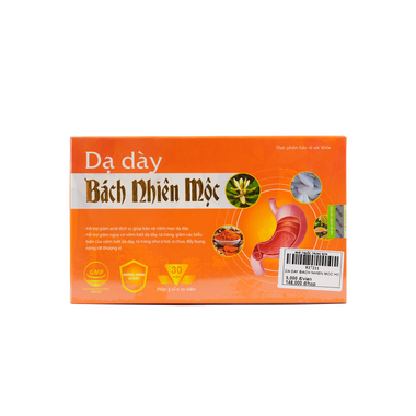Thực Phẩm Bảo Vệ Sức Khỏe Dạ Dày Bách Nhiên Mộc (30 Viên)