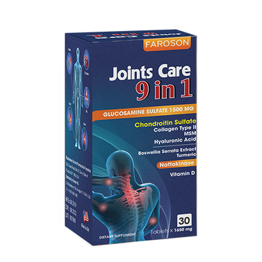 Thực phẩm bảo vệ sức khỏe FAROSON JOINTS CARE 9 IN 1 (30 Viên)