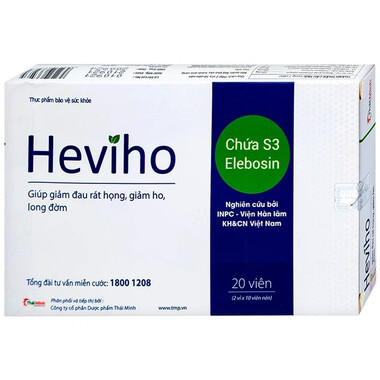 Thực phẩm bảo vệ sức khỏe Heviho (20 Viên)