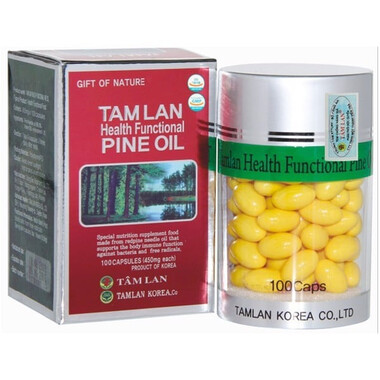 Thực phẩm bảo vệ sức khỏe Tam Lan Health Functional Pine Oil (100 Viên)